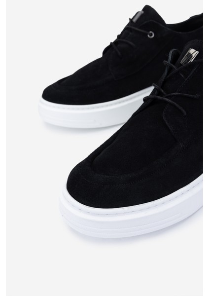 Erkek Deri Siyah Süet Sneakers & Spor Ayakkabı 352 22253 Erk Ayk Y25 Sıyah Suet modelleri