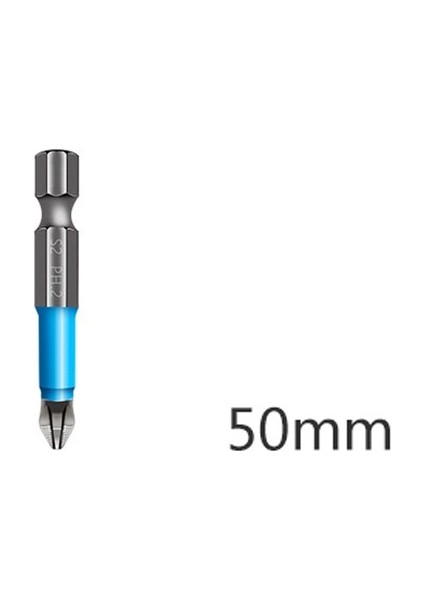 6.35MM Ph2 Kaymaz Manyetik Phillips Tornavida Uçları S2 Kaymaz Uzun Erişimli Elektrikli Tornavida Uçları 25 ~ 150MM Vida Altıgen Şaft Uçları Hassas Ph2 Tek Çapraz Kafa Uçları (Yurt Dışından)