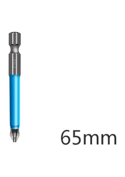 6.35MM Ph2 Kaymaz Manyetik Phillips Tornavida Uçları S2 Kaymaz Uzun Erişimli Elektrikli Tornavida Uçları 25 ~ 150MM Vida Altıgen Şaft Uçları Hassas Ph2 Tek Çapraz Kafa Uçları (Yurt Dışından)