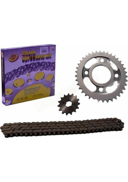 15T/38T 428*102 L Zincir Dişli Set Cg - Sfr