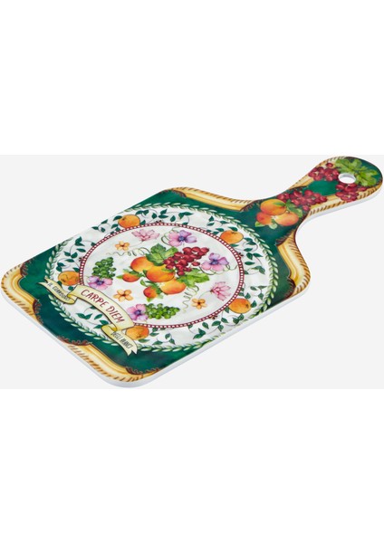 Carpe Diem Yeşil Melamin Sunum Tahtası 25 cm modelleri