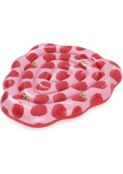 Lvnshop Havuz Float, Kokulu Ahududu Kokulu Yüzme Şezlongu, Çocuklar Ve Yetişkinler Için Lv 2241