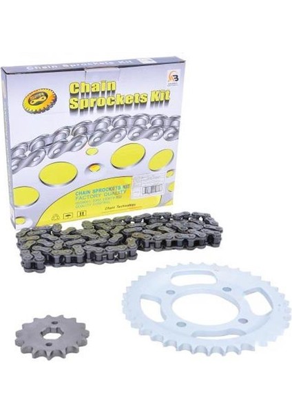 Zincir Dişli Set Cgl 15T/38T 428H x 110 L modelleri