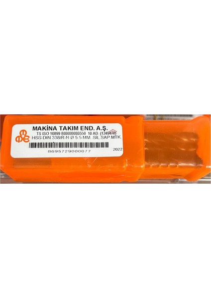 Mte Hss Matkap Ucu 5,5 mm 1 Paket ( 10 Adet ) modelleri