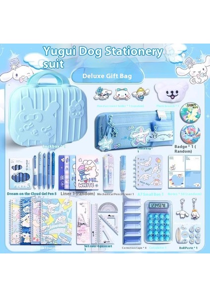 Kuromi Kırtasiye Seti Hediye Kutusu Sanrio Bundle (Yurt Dışından)