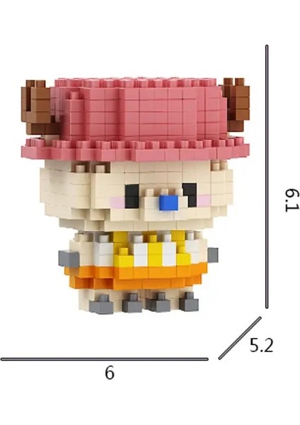Sanrio Micro Yapı Taşları Kirby Kuromi Anime Luffy Helikopter Marioed Montajlı Model Mini Tuğla Figür Toys Çocuklar Için Hediyeler: A626/BOYUT: Kutu Yok (Yurt Dışından)