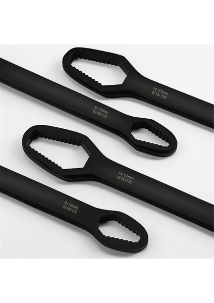 8-22MM Evrensel Torx Anahtarı Çift Uçlu Anahtar Kendinden Sıkma Somunları Onarım Aracı (Yurt Dışından)