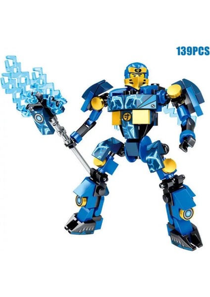 Lloyd Savaş Zırhı Mech Ninjago Mini Model Eylem Figür Yapı Başları Uyumlu Teknik Anime Şehirleri Çocuk Oyuncak Hediyeleri Renk: 68203-C (Yurt Dışından)