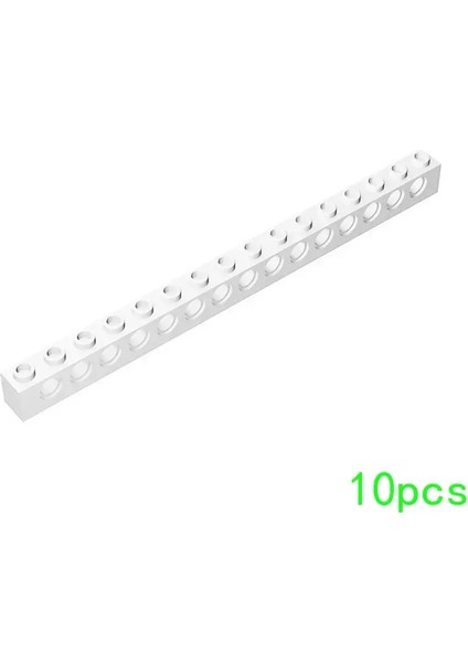 10PCS Moc 3703 1X16 Delikli Yapı Taşları Kiti Yüksek Teknoloji Köprü Ev Tuğlaları Eğiticidiy Oyuncakları Çocuk Doğum Günü Çocuk Hediye Scolor: 26-Siyah (Yurt Dışından)