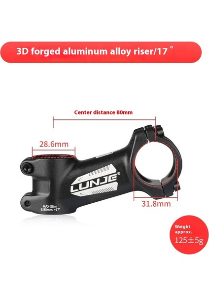Dağ Bisikleti Gidon Yükseltici Yükseltici Speedway Kısa Gidon 31.8 * 45MM Bisiklet Aksesuarları (Yurt Dışından)