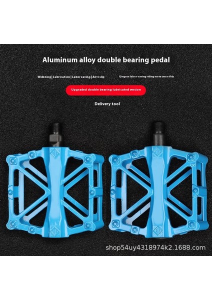Bisiklet Pedalları Alüminyum Alaşımlı Dağ Bisikleti Yol Bisikleti Rulman Içi Boş Pedallar Pedal Bisiklet Ekipmanları (Yurt Dışından)