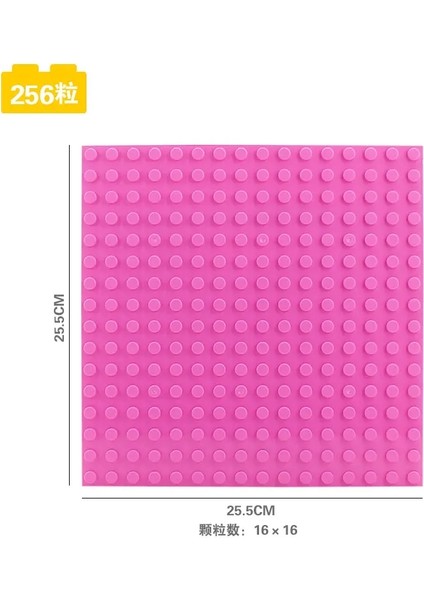 256 Noktalar Büyük Parçacık Yapı Taşları Temel Diy Dıy Tuğlalar Base Plaka Inşaat Erişim Oyuncakları Çocuklar Için Noel Hediyeleri Renk: NO.518-5 (Yurt Dışından)