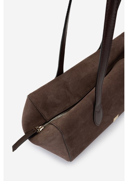 Kadın Deri Bej Süet Omuz Çanta 301 3028 Bn Cnt Y25 Bej Suet modelleri