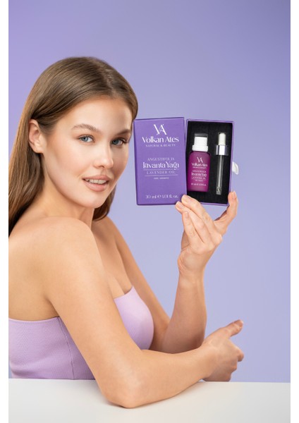 Lavandula Angustifolia Saf Lavanta Yağı Cam Damlalıklı 30 ml fırsatları