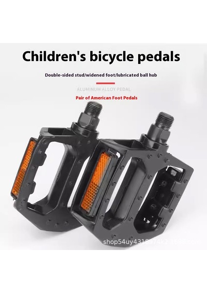 Bisiklet Pedalları Alüminyum Alaşımlı Dağ Bisikleti Yol Bisikleti Rulman Içi Boş Pedallar Pedal Bisiklet Ekipmanları (Yurt Dışından)