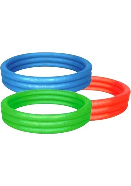 3 Bölmeli Renkl Havuz 3 Adet Avantajlı Paket