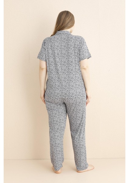 50501-99 Kadın Büyük Beden Pijama Takımı