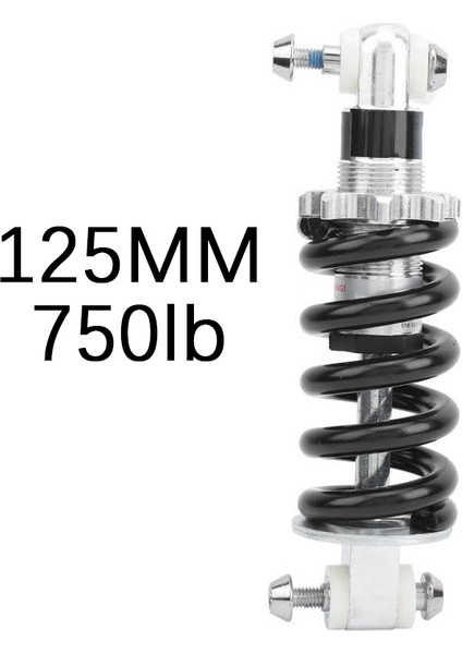 125MM-750LB Tarzı mm Lb Bisiklet Yaylı Şok Emicisi Süspansiyon Amortisör Bisiklet Dağ Bisikleti Dh Arka Şok Bisiklet Parçaları (Yurt Dışından)