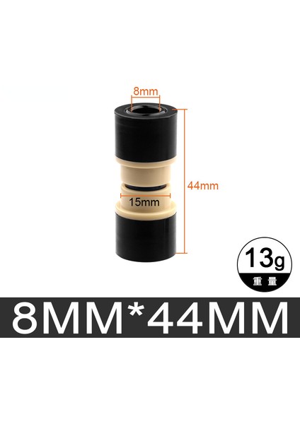 44MM Tarzı Mtb Bisiklet Arka Süspansiyon Şok Emici Arka Amortisör Burcu Du Burcu Id Od (Yurt Dışından)