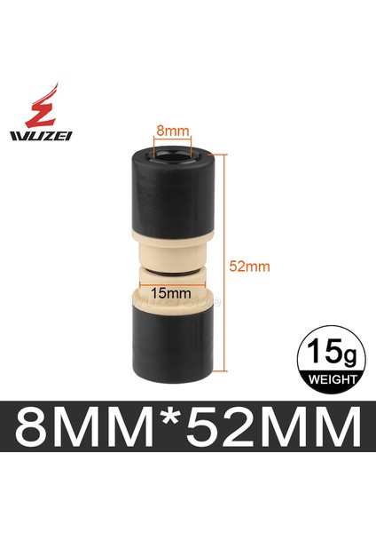 8X52 Tarzı Bisiklet Arka Şokları Du Burçlu 8xmm Mtb Yol Bisikleti Şok Absorberleri Fox Rockshox Aksesuarları Için Soket (Yurt Dışından)