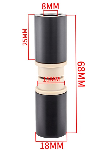 68MM Tarzı Fox Rockshox Mtb Arka Şok Du Burç Kiti Dh Bisiklet mm Arka Şok Emiciler Burçlar Bisiklet Aksesuarları (Yurt Dışından)