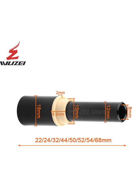8X44 Tarzı Mtb Arka Şok Du Burç Halkası 8mm Alüminyum Alaşım Du Halka Fox Rockshox Dağ Bisikleti Şok Parçaları Için (Yurt Dışından)