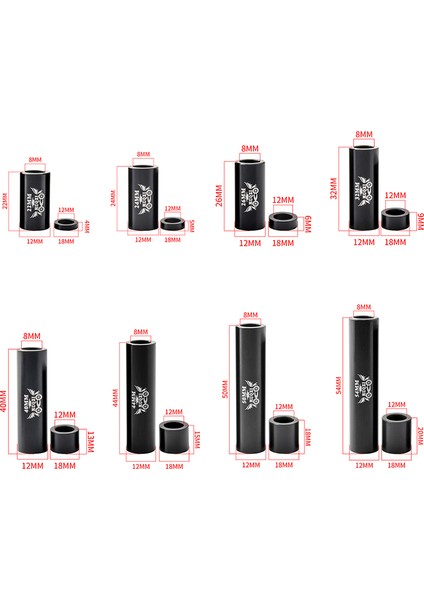 22MM Tarzı Muqzı Mtb Arka Amortisör Burcu Id 8mm Od Dağ Bisikleti Amortisör Parçaları (Yurt Dışından) indirimleri