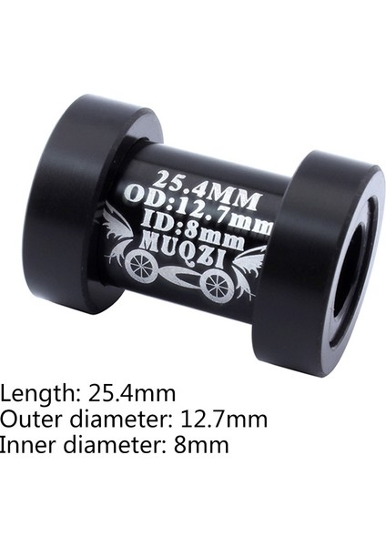 25,4-8 mm Stili Dağ Bisikleti Yumuşak Kuyruk Amortisörü Yastık Sönümleme Meme Eğim Noktası Dış Çap Iç Çap Şok Emiciler (Yurt Dışından)