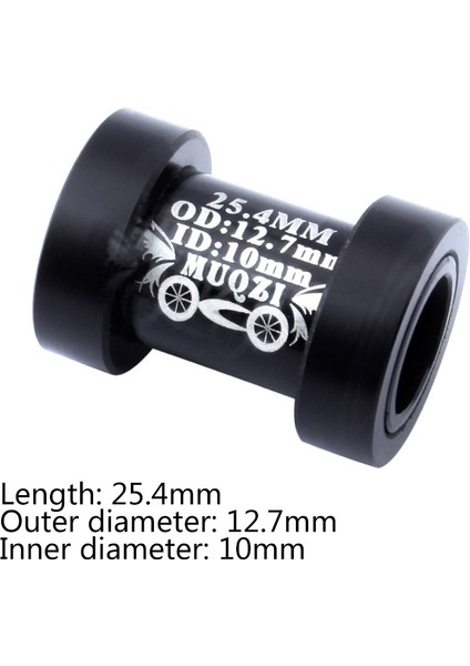 25,4-10 mm Stili Dağ Bisikleti Yumuşak Kuyruk Amortisörü Yastık Sönümleme Meme Eğim Noktası Dış Çap Iç Çap Şok Emiciler (Yurt Dışından)