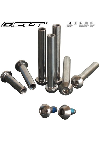 40 mm 1 Adet Stil E-Bisiklet Bisiklet Şok Emicileri Somun ve Civata Vida M6&φ8 Scooter Paten Aksesuarları (Yurt Dışından) fiyatları