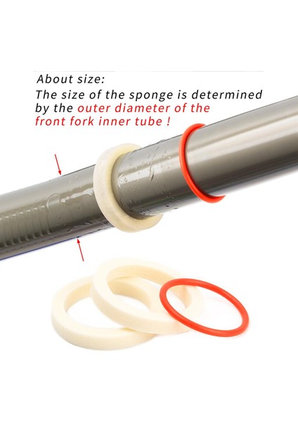 34MM Tarzı 2 Adet Bisiklet Ön Çatal Sünger Halka Yağ Köpük Emme Mühür Bileşen mm Bisiklet Çatalı Bisiklet Aksesuarları (Yurt Dışından) modelleri
