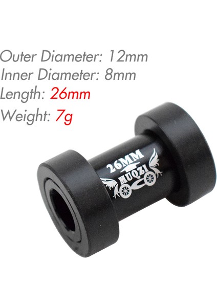12X8X26MM Tarzı 15 Model Dağ Bisikleti Arka Şok Adaptör Eğilim Noktası Burç Al Tam Süspansiyonlu Mtb Bisiklet Arka Emiciler Burçlama (Yurt Dışından)