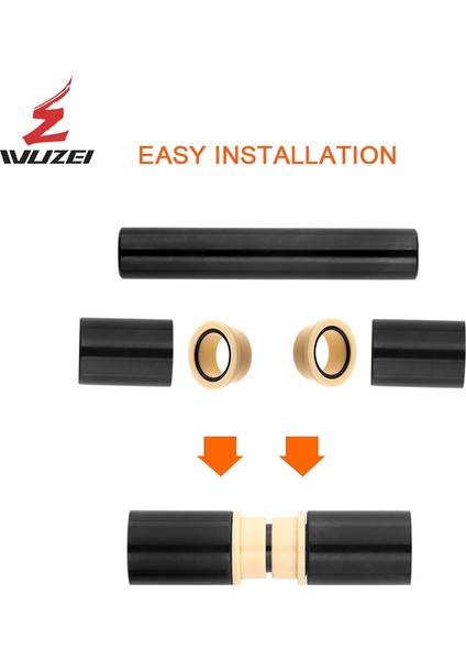 8X68MM Tarzı Mtb Arka Şok Emici Yatağı 8xmm Alüminyum Alaşım Bisiklet Du Yüzük Fox Rockshox Için (Yurt Dışından) indirimleri