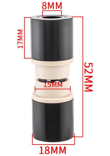 52MM Tarzı Mtb Dh Bisiklet Arka Amortisör Du Bushing Kiti Fox Rockshox Için mm Dağ Bisikleti Genişlik Şok Emici Bisiklet Parçaları (Yurt Dışından)