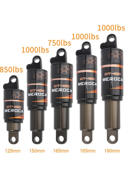 125MMX850LBS Stili Dağ Bisikleti Havalı Arka Şok mm Mtb Hava Yayı Amortisör Elektrikli Scooter Aksesuarları Için Bisiklet Aksesuarları (Yurt Dışından) modelleri