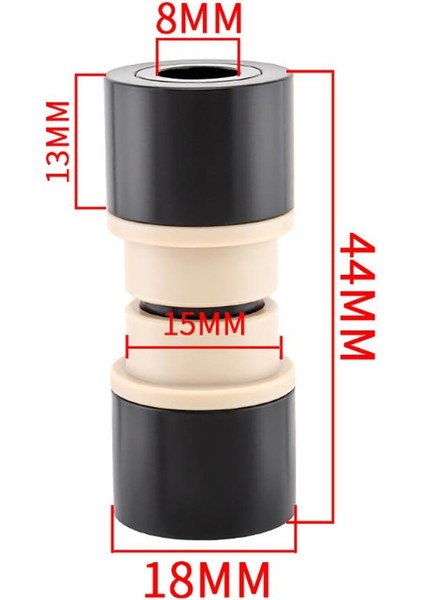 44MM Tarzı Bisiklet Arka Amortisör mm Alüminyum Alaşım Dağ Bisikleti Amortisör Burcu Bisiklet Aksesuarları (Yurt Dışından)