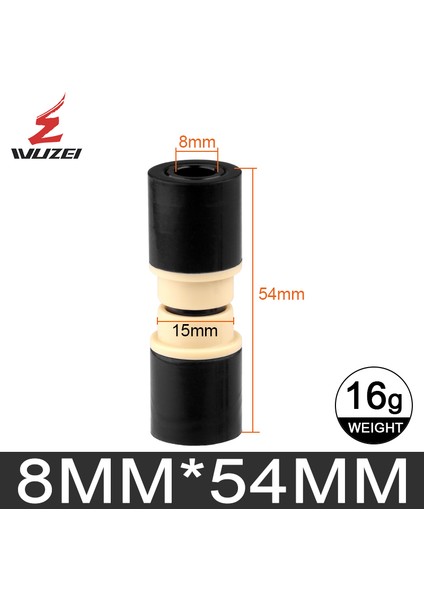 8X54MM Tarzı Mtb Arka Şok Emici Yatağı 8xmm Alüminyum Alaşım Bisiklet Du Yüzük Fox Rockshox Için (Yurt Dışından)