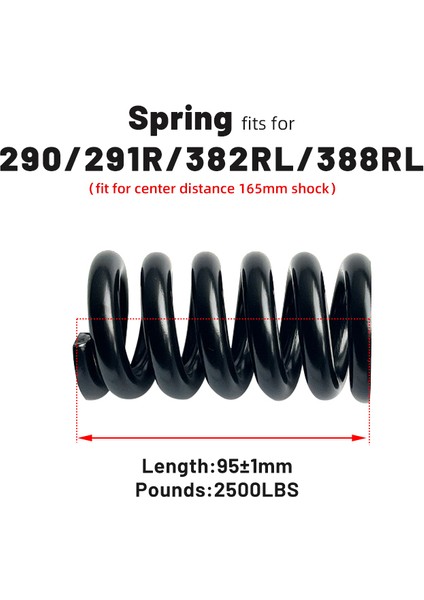95MM-2500LBS Stili Dağ Bisikleti Için Ayarlanabilir Süspansiyonlu kg Exa Form Hidrolik Yaylı Arka Şok Emici (Yurt Dışından)