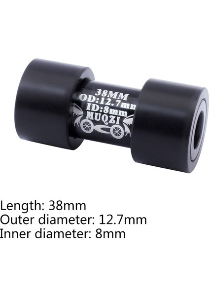 38-8mm Stili Dağ Bisikleti Yumuşak Kuyruk Amortisörü Yastık Sönümleme Meme Eğim Noktası Dış Çap Iç Çap Şok Emiciler (Yurt Dışından)