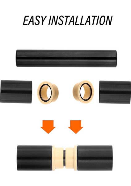 8X50MM Tarzı Du Burç Halkası Mtb Arka Şok Emici Burç 8xmm Alüminyum Alaşım Bisiklet Parçaları Fox Rockshox Için (Yurt Dışından) indirimleri