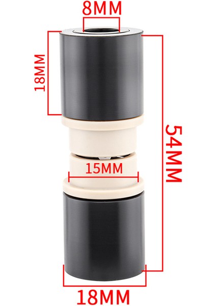 54MM Tarzı Mtb Dh Bisiklet Arka Şok Du Bushing Kit Fox Rockshox mm Bisiklet Şok Emicileri Soket Için Bisiklet (Yurt Dışından)
