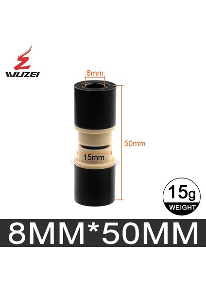 8X50 Stili Mtb Arka Şok Du Burç Yüzüğü 8xmm Alüminyum Alaşımlı Du Yüzük Fox Rockshox Dağ Bisikleti Şok Parçaları Için (Yurt Dışından)