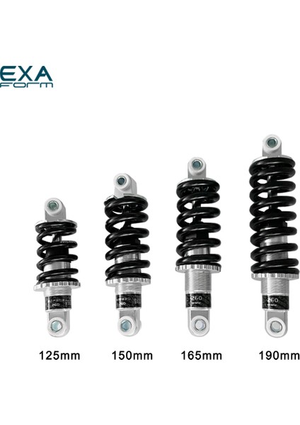 24-24-L165-1500LBS Tarzı Ks Bisiklet Shock Absorber Arka Amortisör Downhill Cx Mtb Exa Dağ Bisikleti Elektrikli Scooter Için (Yurt Dışından)