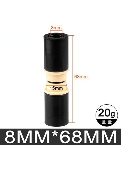 68MM Tarzı Mtb Bisiklet Arka Süspansiyon Şok Emici Arka Amortisör Burcu Du Burcu Id Od (Yurt Dışından)