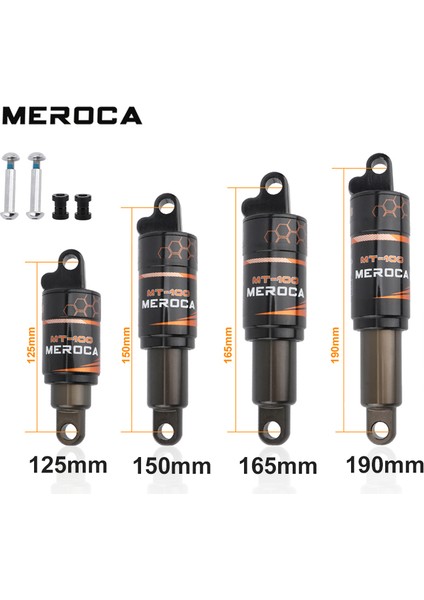 165 mm x 1000 Lbs Stili Meroca Bisiklet Amortisörü Lbs Yağ Yay Arka Amortisör Mtb Dağ Bisikleti Aksesuarları (Yurt Dışından) modelleri