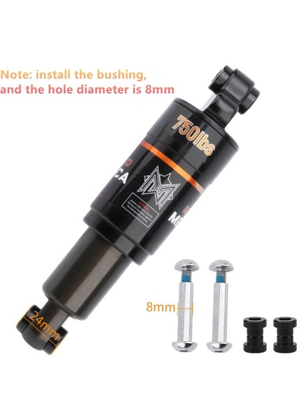 190 mm 1000 Lbs Tarzı Dağ Bisikleti Için Bicyc Air Arka Şok Emici Tb Hava Yaylı Amortisör Aşınmaya Dayanıklı T4MF (Yurt Dışından) fırsatları