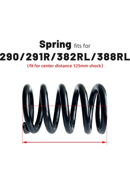 65MM-250LBS Tarzı Dnm Dv-22 DV-22AR Scooter Bisiklet Arka Şok Emici Özel Yay 65MM (Yurt Dışından) fiyatları
