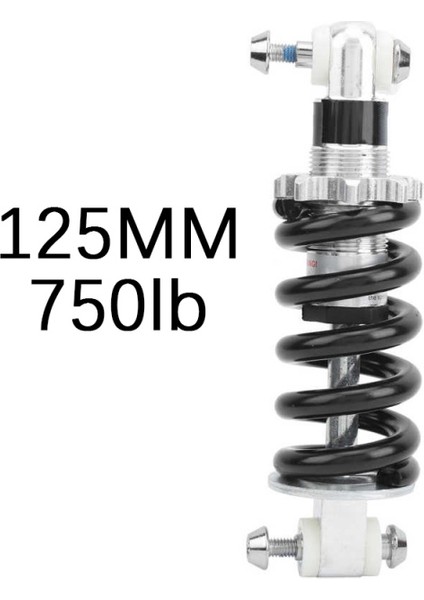 125MM-750LB Tarzı mm Lb Bisiklet Yaylı Şok Emici Süspansiyon Amortisör Bisiklet Bisiklet Mtb Dh Arka Şok Bisiklet Parçaları (Yurt Dışından)