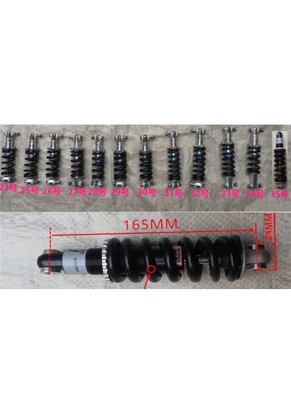 No.36 Stili Bisiklet Yay Şok Emici Katlanır Bisiklet Dağ Bisikleti Yay Şok Emici Yay Bisiklet Şasi Aksesuarları (Yurt Dışından) fiyatları