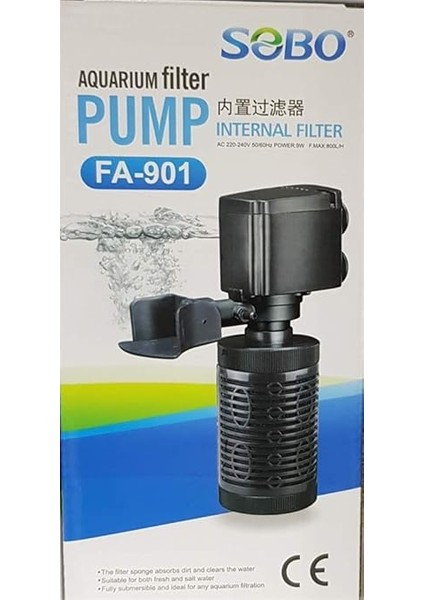 Sobo Iç Filtre FA-901 9W 800 Lt/saat